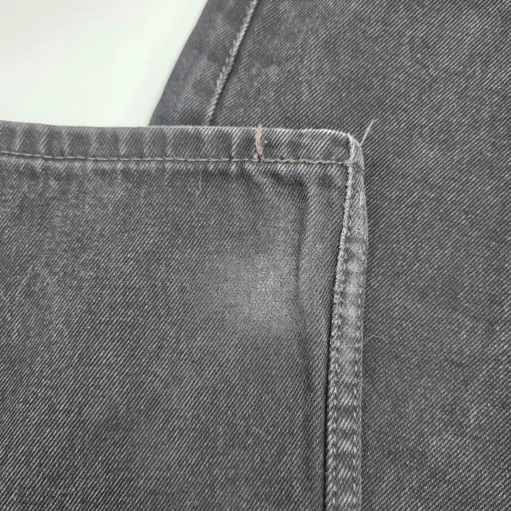 Levi Strauss Co 505 Mens Jeans Black W36 L34 Straight Fit Denim Pants